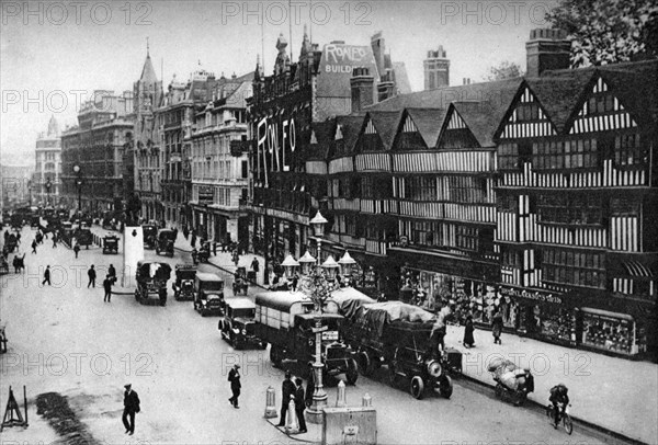 Staple Inn, Holborn, London, 1926-1927. Artist: Unknown