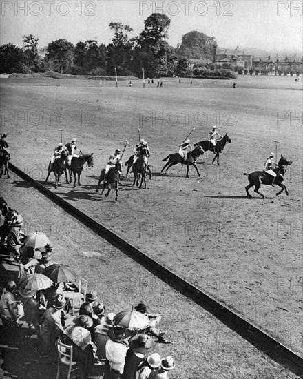 Final of the Ranelagh Open Cup, Ranelagh, London, 1926-1927. Artist: Unknown