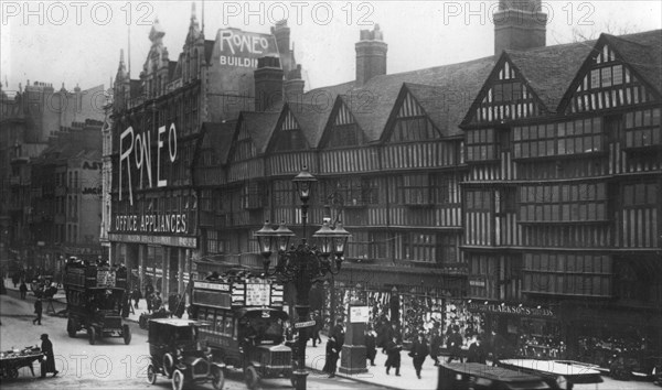 Holborn, London, 1917.Artist: Kingsway