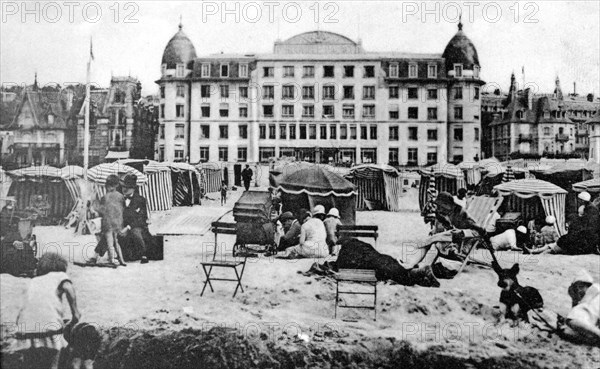 The Trouville Palace, Trouville, France, c1920s. Artist: Unknown