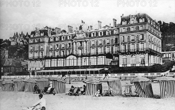 Black Rock Hotel, Trouville, France, c1920s. Artist: Unknown