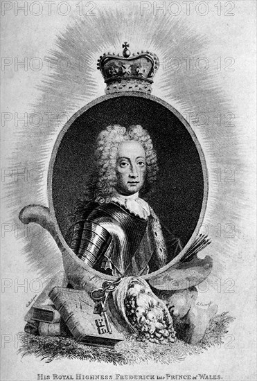 Frederick Louis (1707-1751), Prince of Wales, 18th century (1912). Artist: Unknown