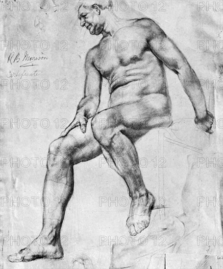 Figure of a man, 1926. Artist: RB Morrison