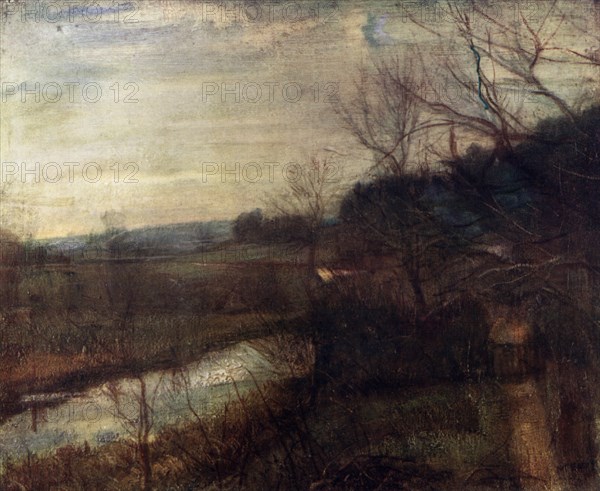 'A Landscape', 1926. Artist: Ambrose McEvoy