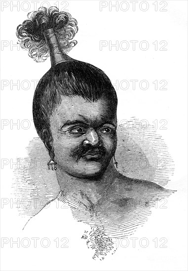 'A native of Omdai Island', 1848. Artist: Unknown