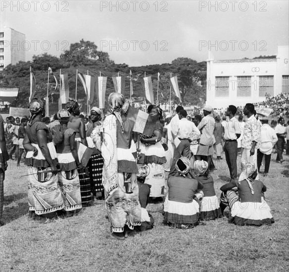 A fete in Algeria, 1957. Artist: Unknown