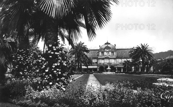 View of Albert I Gardens and the Casino, Nice, South of France, early 20th century. Artist: Unknown