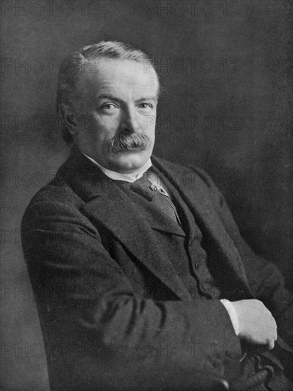 David Lloyd George, British politician, c1920.Artist: Haines