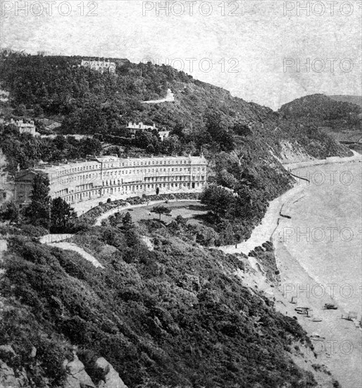 Hesketh Crescent, Torquay, Devon, early 20th century. Artist: Unknown