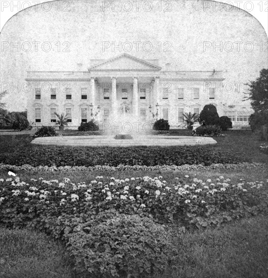 The White House, Washington, DC, USA, early 20th century.Artist: Underwood & Underwood