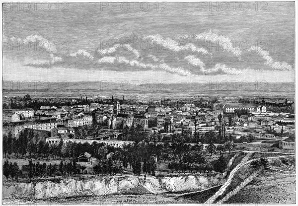 View of Blida, Algeria, c1890. Artist: Armand Kohl