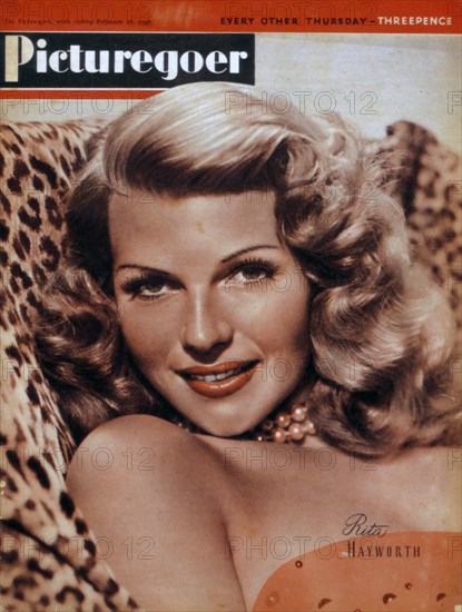 Rita Hayworth (1918-1987), American actress, 1946. Artist: Unknown