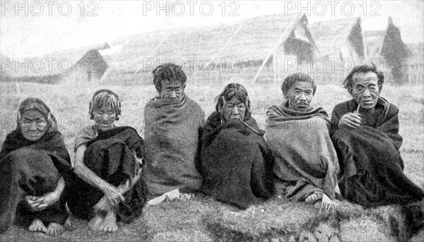 Elderly Naga, Assam, India, 1922.Artist: D Macintyre