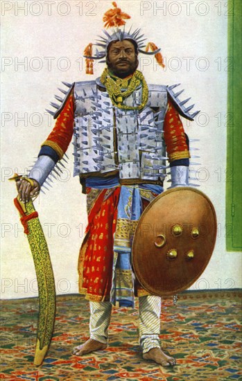 An executioner, Rewah (Rewa), India, 1922.Artist: Bourne and Shepherd