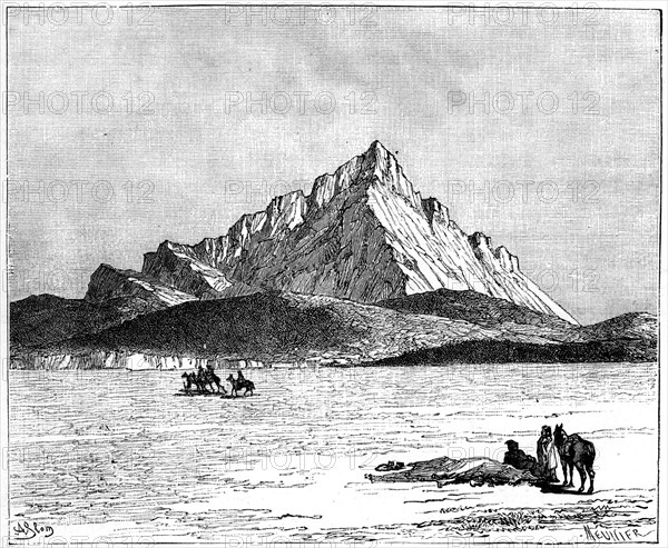'The Jebel Zaghwan', c1890. Artist: Meunier