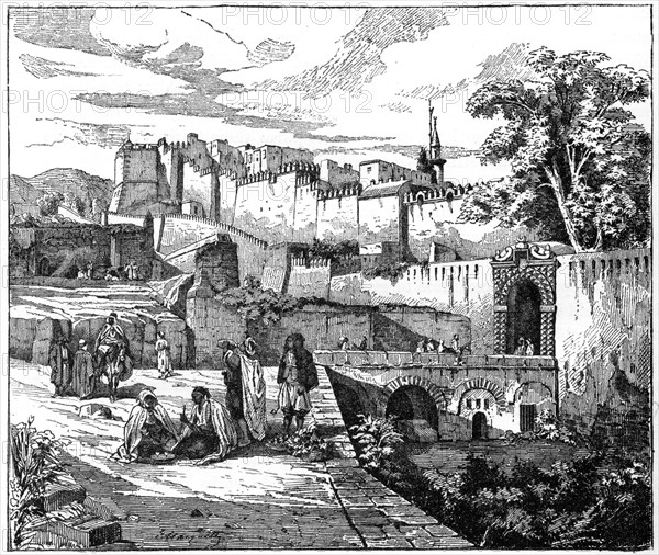 Algiers in 1832, (c1890). Artist: Unknown