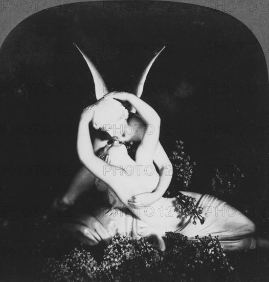 'Cupid and Psyche', late 19th century. Artist: Unknown