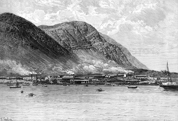 Tocopilla, c1890.Artist: T Taylor