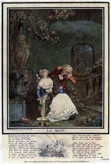 'La Main', 1788 (1931).Artist: Philibert Louis Debucourt