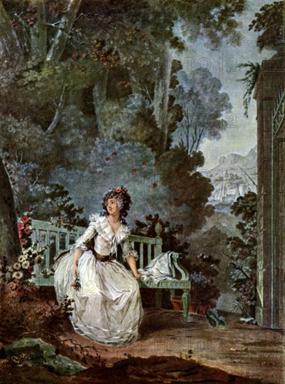 'Nina', 1787 (1931).Artist: Jean-François Janinet