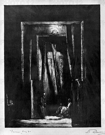 'The Sinister Interior', 1930.Artist: L Daviel