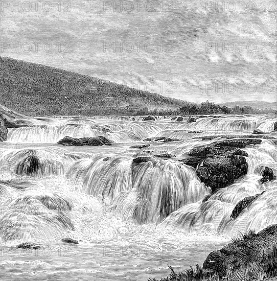 The Paikari Falls in the Nilgiris, India, 1895. Artist: Unknown
