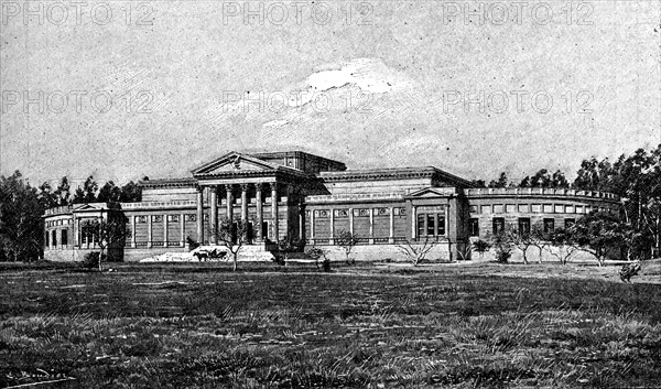 La Plata Museum, La Plata, Buenos Aires, Argentina, 1895. Artist: Unknown