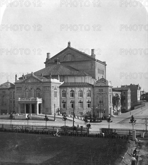 Prinzregenten Theatre, Munich, Germany, c1900. Artist: Wurthle & Sons