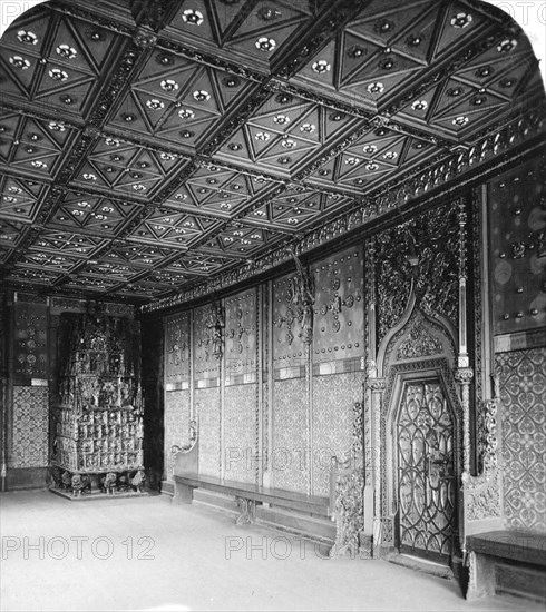 Prince's Chamber, Salzburg Fortress, Austria, c1900. Artist: Wurthle & Sons