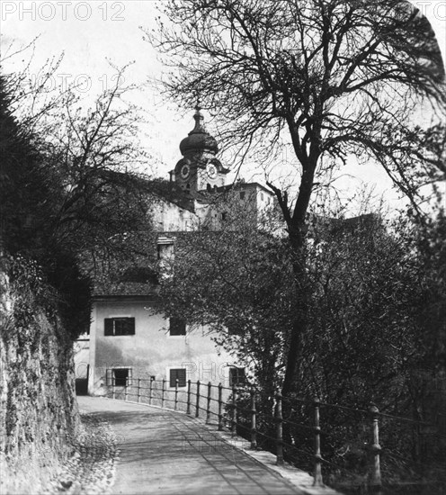 Nonnberg Abbey, Salzburg, Austria, c1900s.Artist: Wurthle & Sons