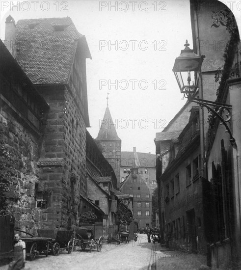 The Tiergartnertor, Nuremberg, Germany, c1900s.Artist: Wurthle & Sons