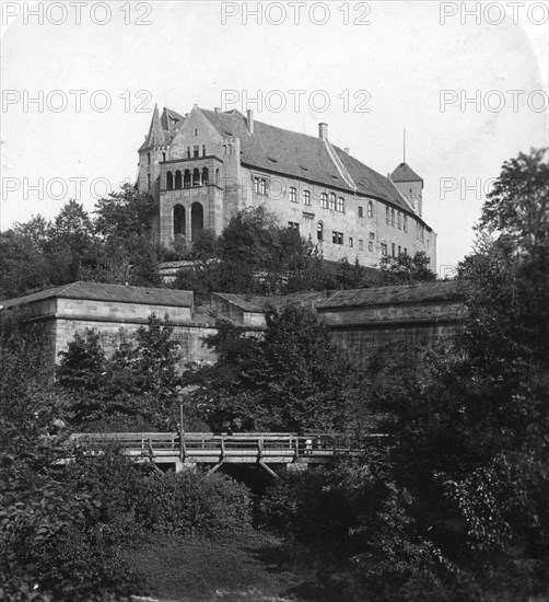 Nuremberg Castle, Nuremberg, Germany, c1900s.Artist: Wurthle & Sons