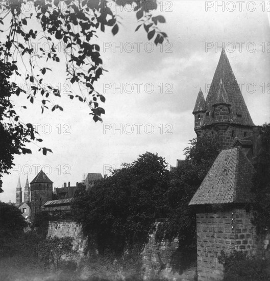 Stadtgraben, Bavaria, Germany, c1900s.Artist: Wurthle & Sons