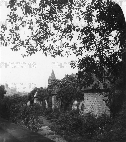 Stadtgraben, Bavaria, Germany, c1900s.Artist: Wurthle & Sons