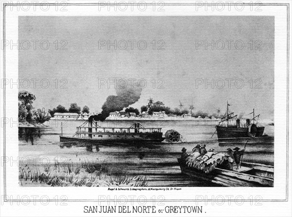 San Juan del Norte (Greytown), California, 19th century (1937).Artist: Nagel & Schwartz