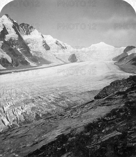 Grossglockner, Hohe Tauern, Austria, c1900s.Artist: Wurthle & Sons