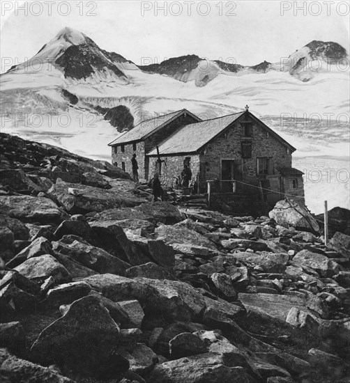 Kissinger Hut, Hohe Tauern, Austria, c1900s.Artist: Wurthle & Sons