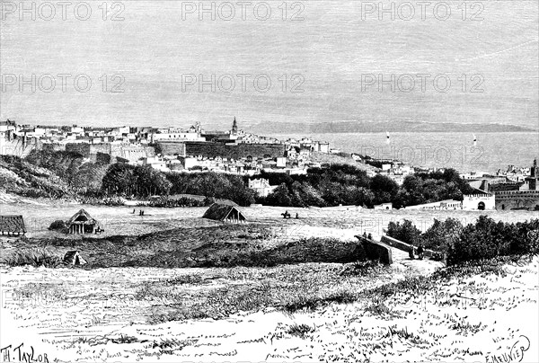 Tangier, Morocco, 1895.Artist: Taylor