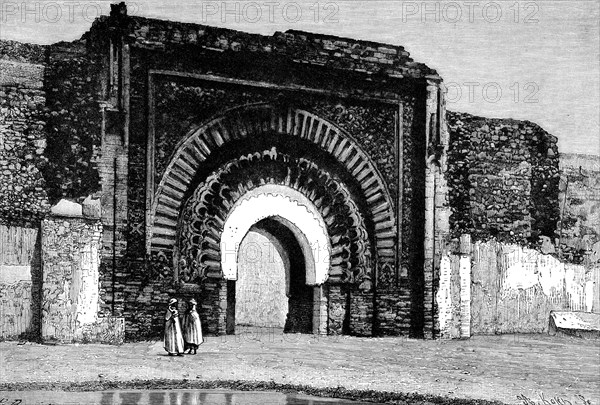 The Christian's Gate, Morocco, 1895. Artist: Unknown