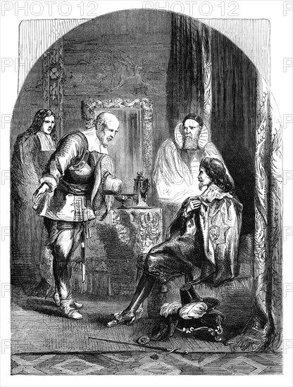 King Charles I (1600-1649) being summoned to his execution, c1902. Artist: Unknown