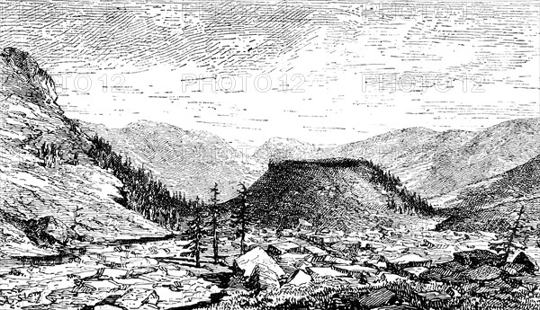 The 'Cup', at the source of the Oka, Russia, 1895. Artist: Unknown