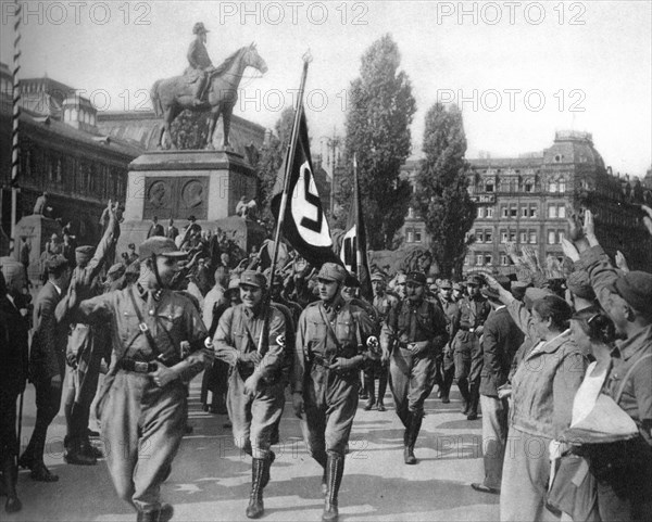 Horst Wessel (1907-1930), German Nazi activist, Nuremberg, 1929 (1933). Artist: Unknown
