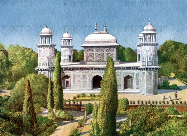 The Tomb of Itmad-ud-Dowlah, Agra, India, early 20th century. Artist: Unknown