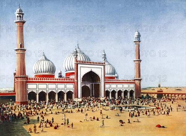 The Jumma Musjid, Delhi, India, early 20th century. Artist: Unknown