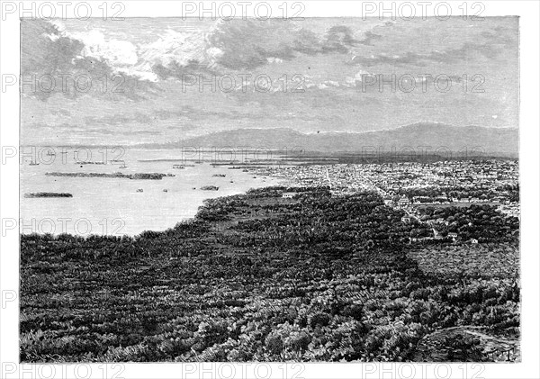 Port-Au-Prince, Haiti, c1890.Artist: A Kohl