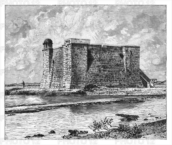 Chorrera Tower, Havana, Cuba, c1890. Artist: Unknown