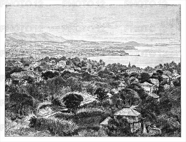 Santa Cruz Island, c1890. Artist: Unknown