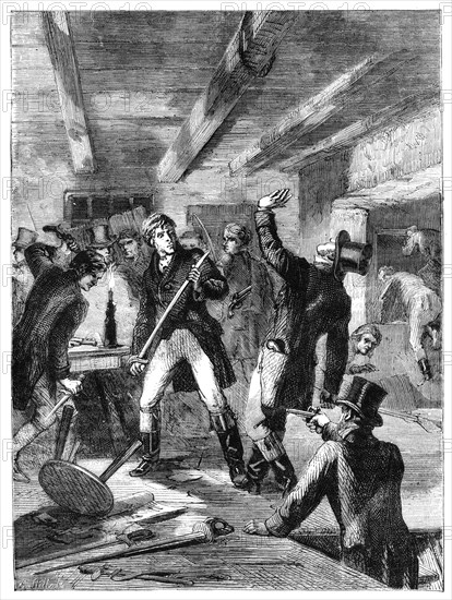 The arrest of the Cato Street conspirators, 1820 (c1895). Artist: Unknown