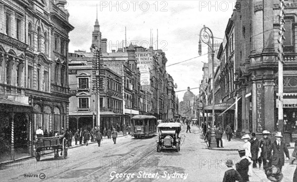 George Street, Sydney, Australia, c1900s. Artist: Unknown