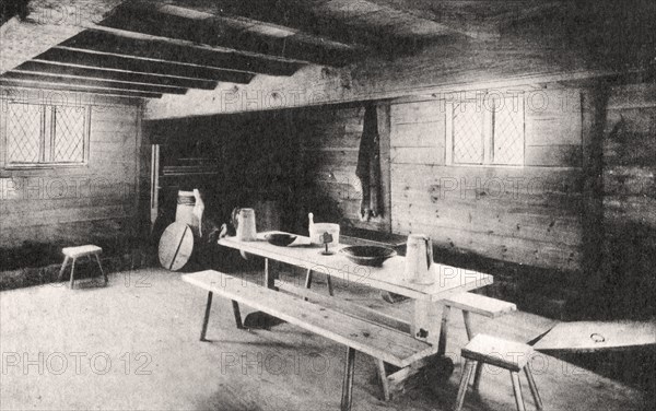 The Plymouth colony's first trading post, Bourne, Massachusetts, USA, c1900s. Artist: Unknown